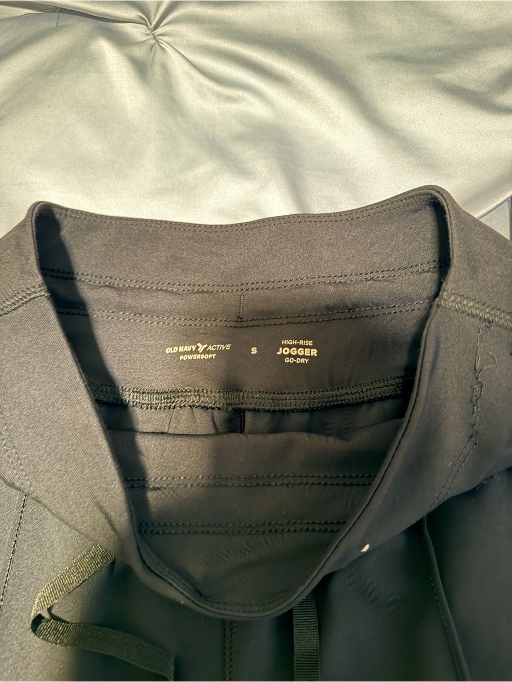 Old Navy Black High-Rise Active Jogger Pants